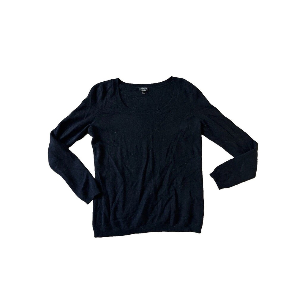 Talbots 100% Pure Cashmere Sweater Black Size Medium